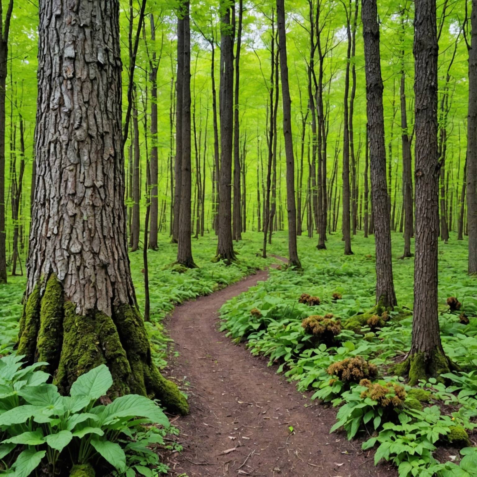 La route des Morilles