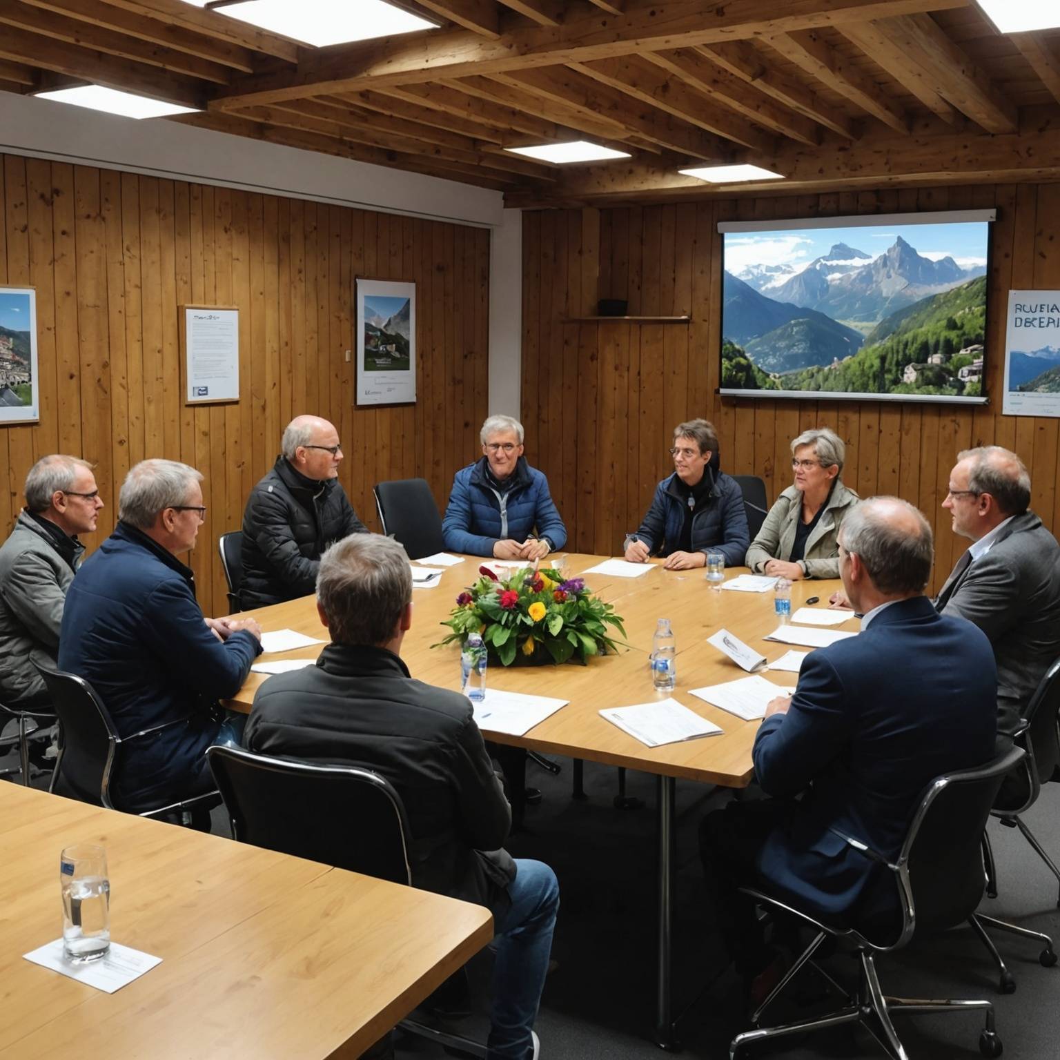 La region paca a la rencontre des associations a briancon