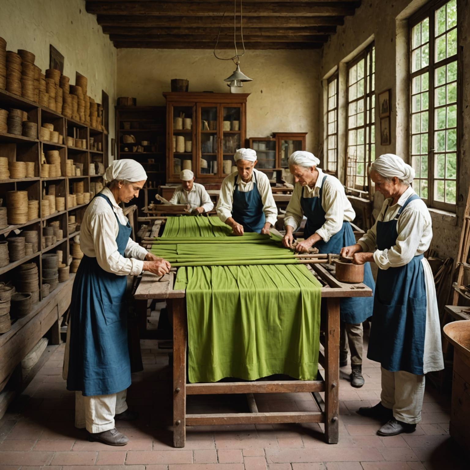 L'industrie de la soie à la Schappe