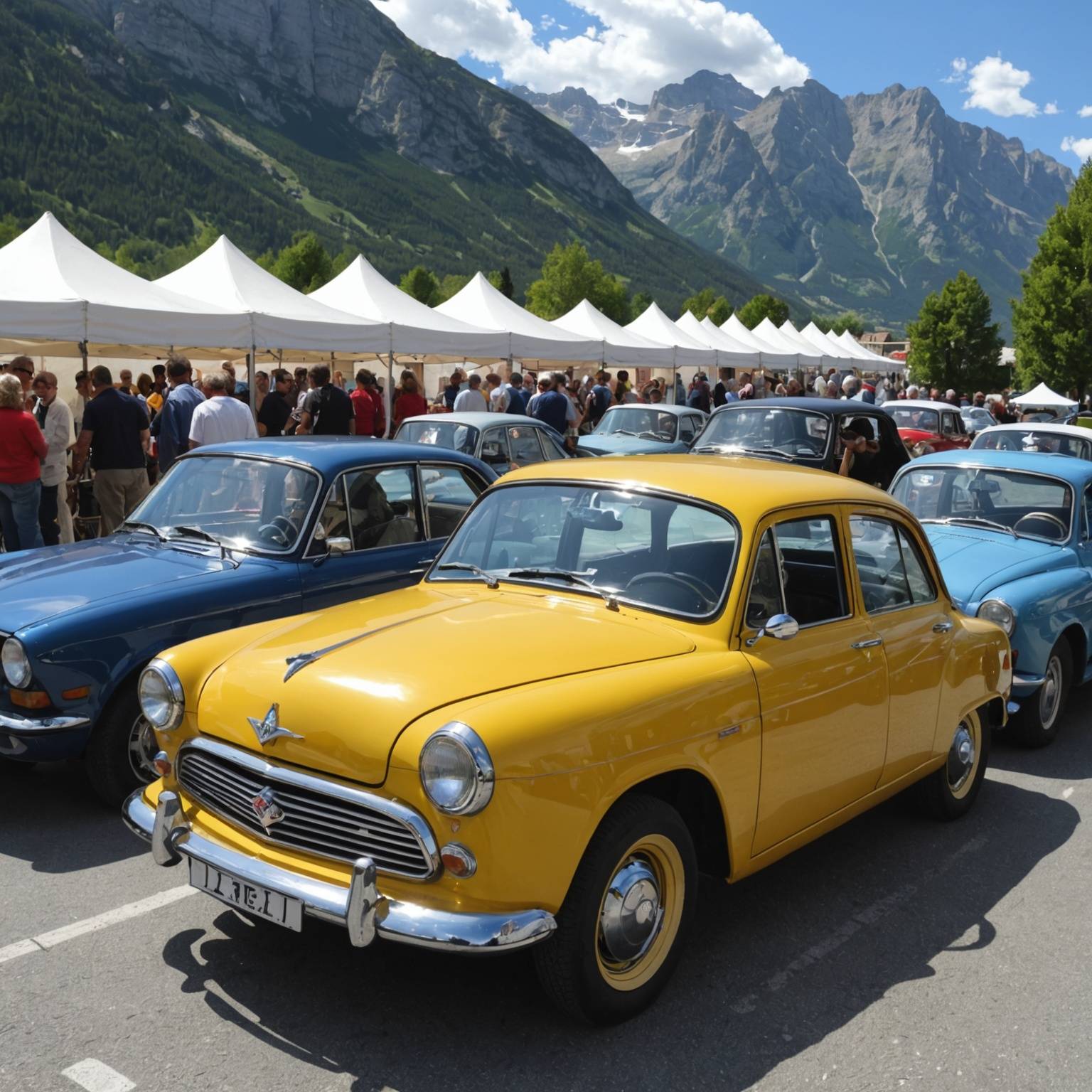 Le salon de l'auto d'occasion à Briançon