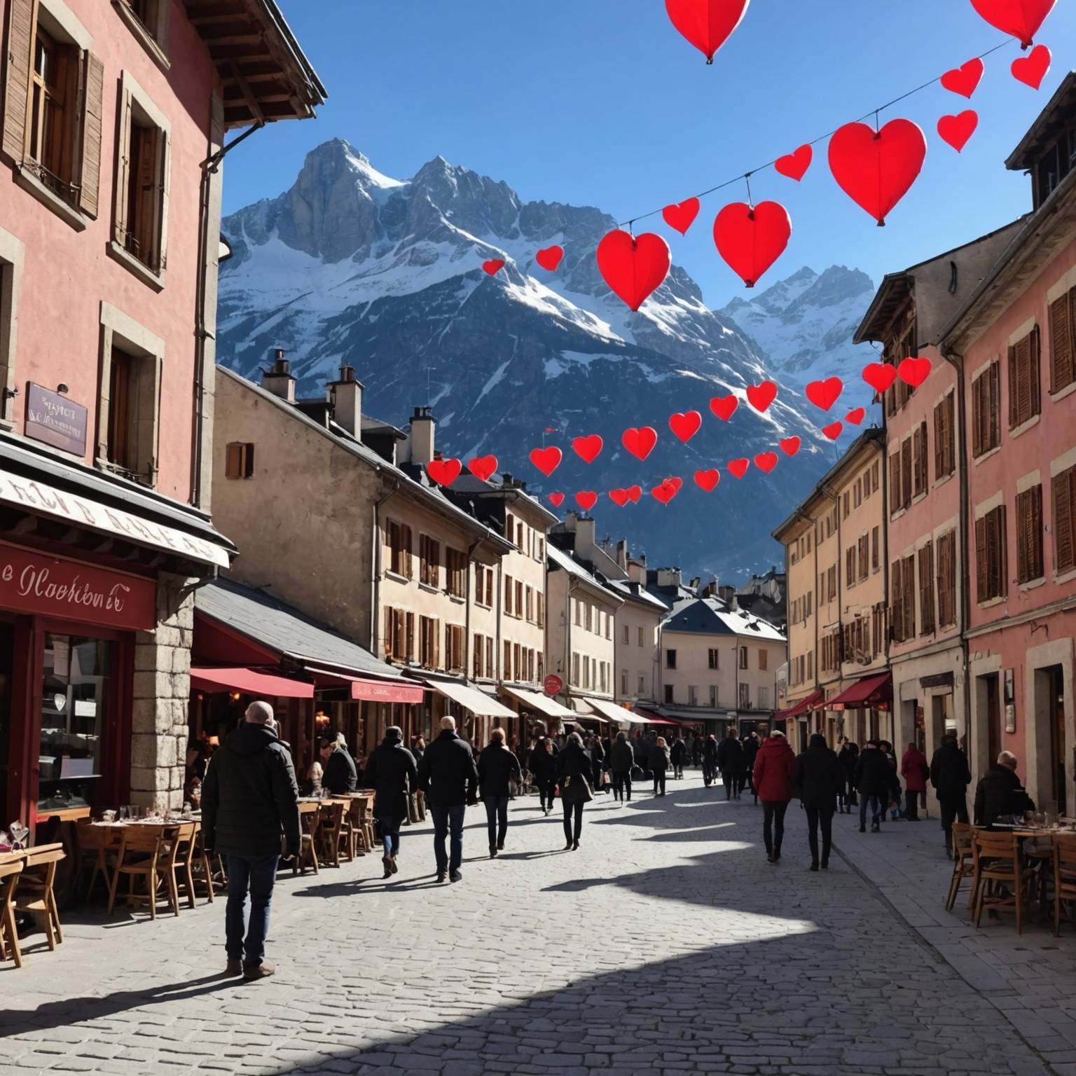 La Saint Valentin à Briançon