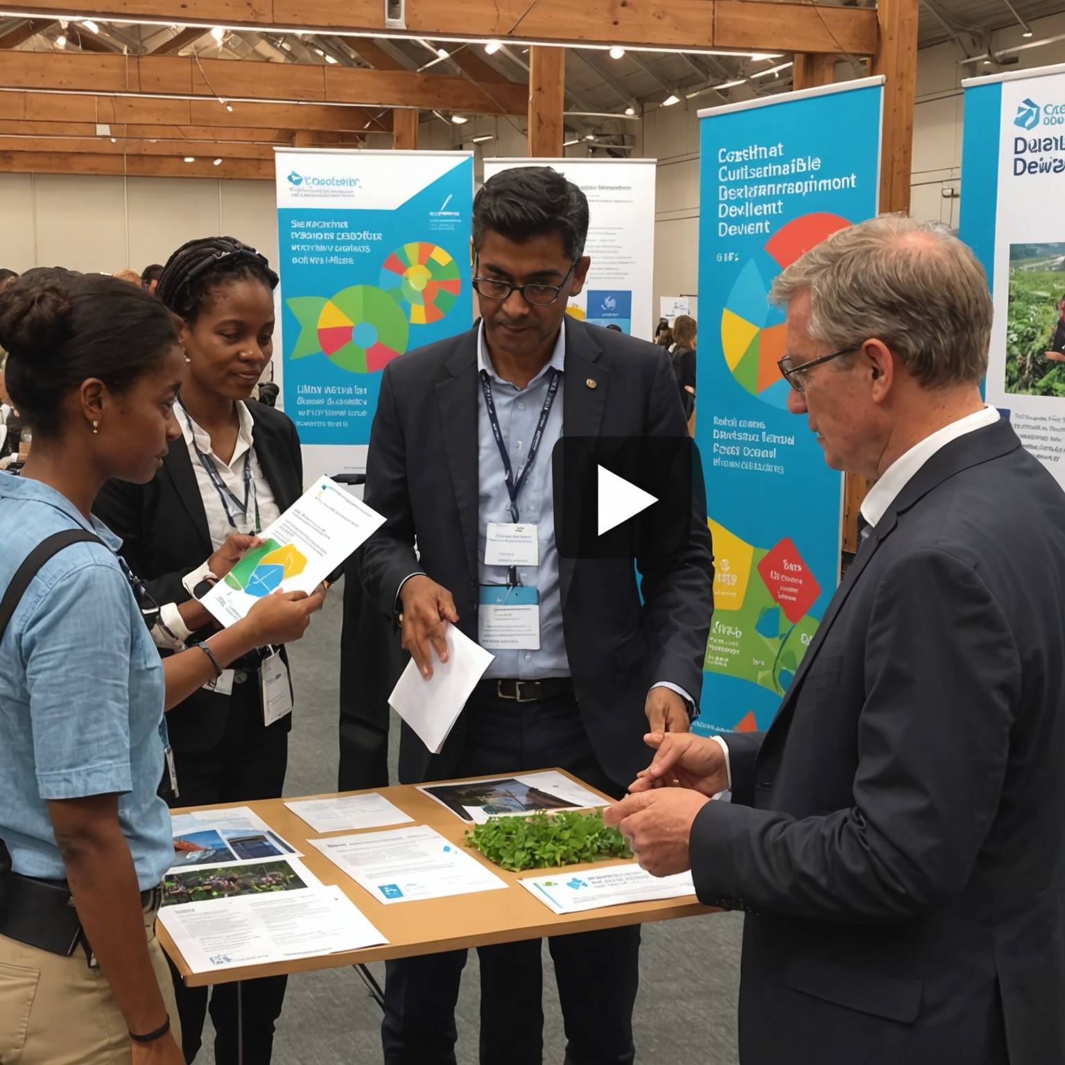 Vidéo du salon du developpement durable