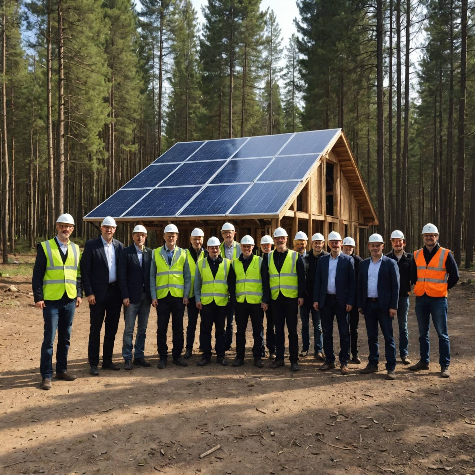 Visites d'installations photovoltaïque et bois granulés