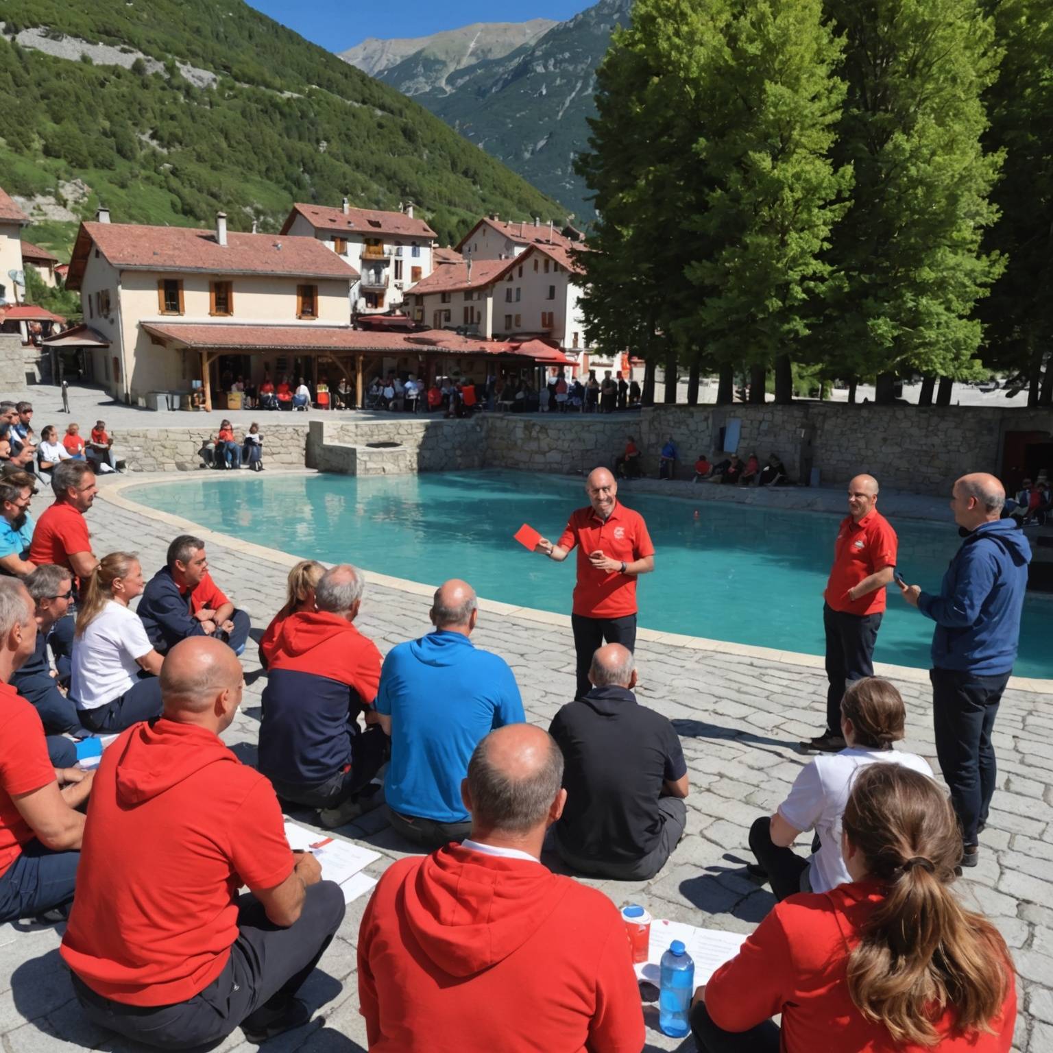 Eau secours brianconnais organise une remise de Carton Rouge