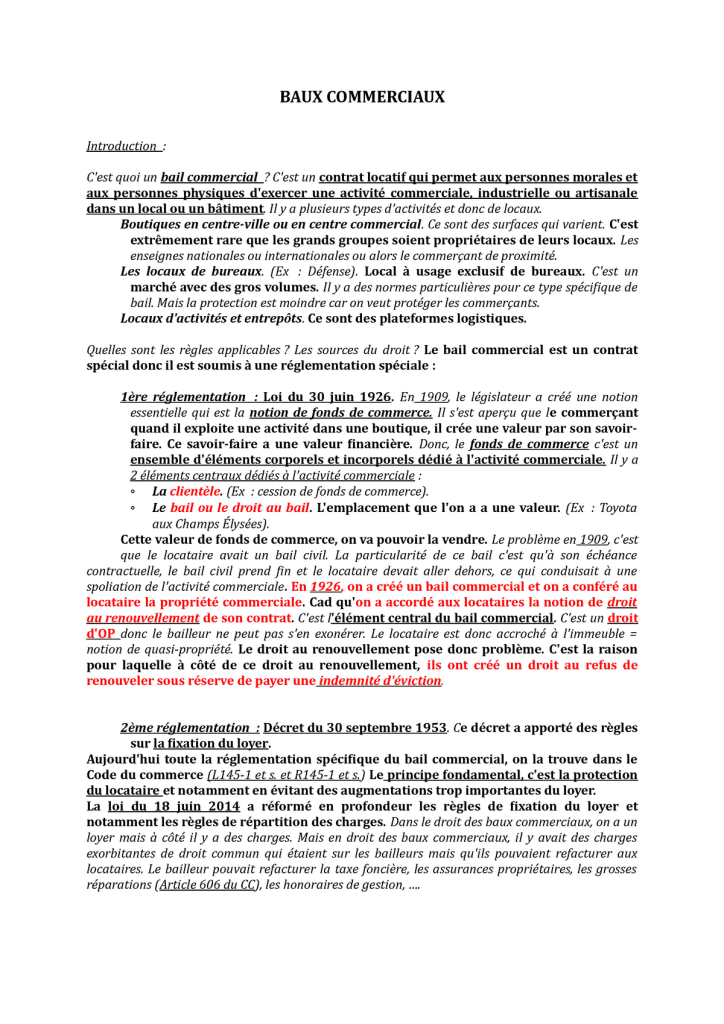 Pourquoi établir un bail commercial : Un aperçu du processus 1 Pourquoi établir un bail commercial : Un aperçu du processus 1